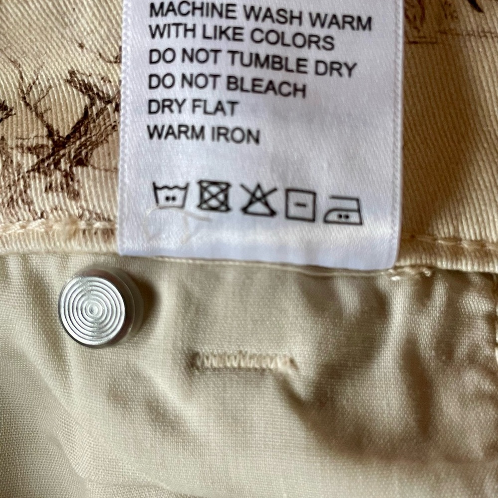 Etcetera Scenic Print Beige Pants - Picture 6 of 6